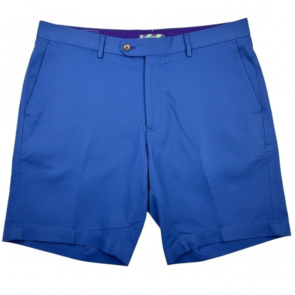 Henry Sage Shorts W40 The Ultimate Khaki Mens Blue Pima‎ Cotton